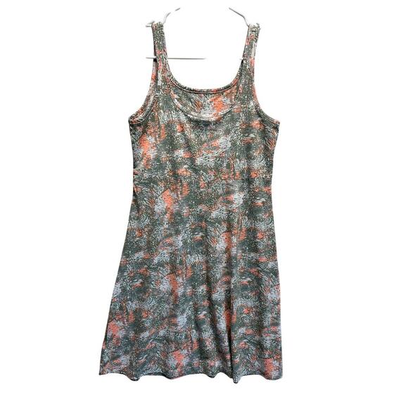 NWOT Columbia PFG Omni-Freeze Advanced Cooling Tank Dress S Green Orange - Picture 5 of 9